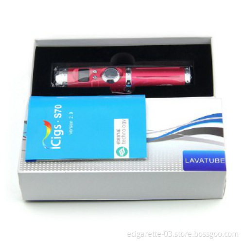 Newest ecig invention lava tube s70 varaible voltage and wattage mod